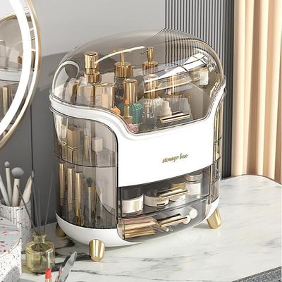 Organizzatore per cosmetici Anti-crepa Anti-scivolo Struttura stabile Scatola portaoggetti per camera da letto Scatola portaoggetti per cosmetici Supporto per portaoggetti per cosmetici