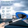 Car Windshield Water Scraping Telescopic Car Glass Car Window Wiper Auto Cleaning Tools Window Cleaning Brush Cleaning Cloth