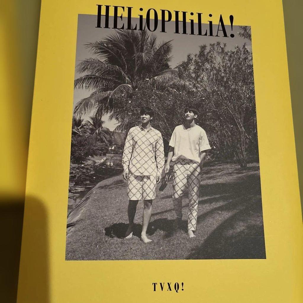 [USED] HELiOPHiLiA! TVXQ! Photobook
