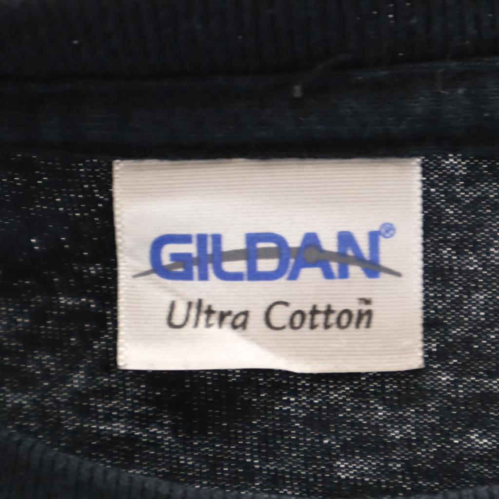 GILDAN Short sleeve T-shirt Navy Men's Used