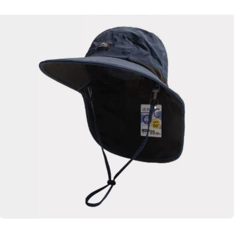 Style Quick-Drying Sun-Proof Peaked Cap Men and Women Outdoor Casual Sun-Shade Fisherman Hat Camping Alpine