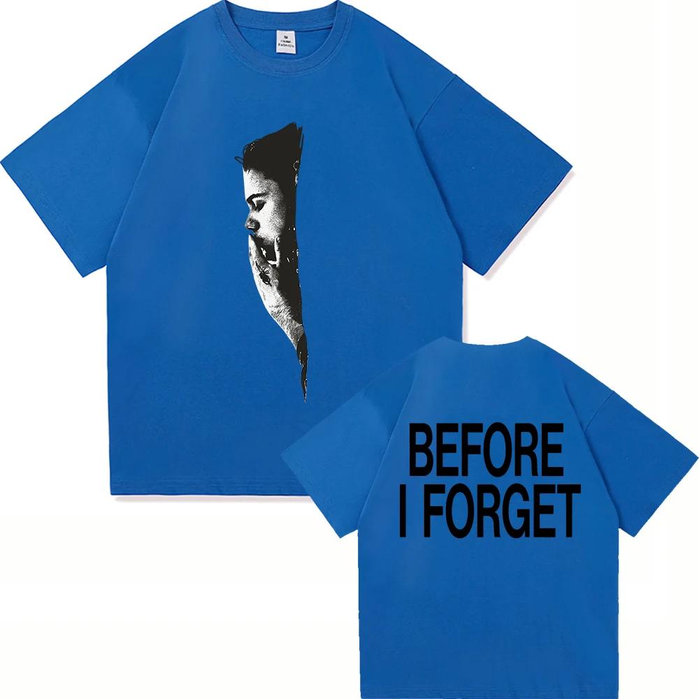 

The Kid Laroi Before I Forget Tee Shirt 2026 New Album UnisexWomen Clothing Harajuku High Quality Tops Cotton TShirts Vintage S