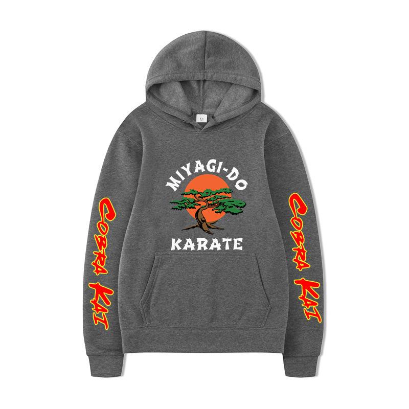 Karate Kid Val Armorr Cobra Print Men's Hoodie Brand Hoody Y2K Clothes Vintage Fashion Unisex Long Sleeve Pullovers