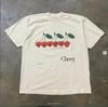 Summer New Fashion Retro Men's T Shirt Fun Fruit Print Tops Cotton Short Sleeve Casual Women Streetwear Round Neck Tees Tops