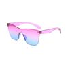 Fashion Rice Nail Integrated Retro Sunglasses Pc Plastic Frameless Sunglasses 23 Colors