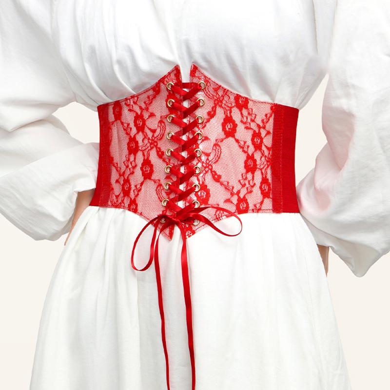 

1 шт. аксессуары для одежды с узором розы кружевной уплотнитель талии эластичный плотный пояс кружевной узор аксессуары для свитера прозрачный