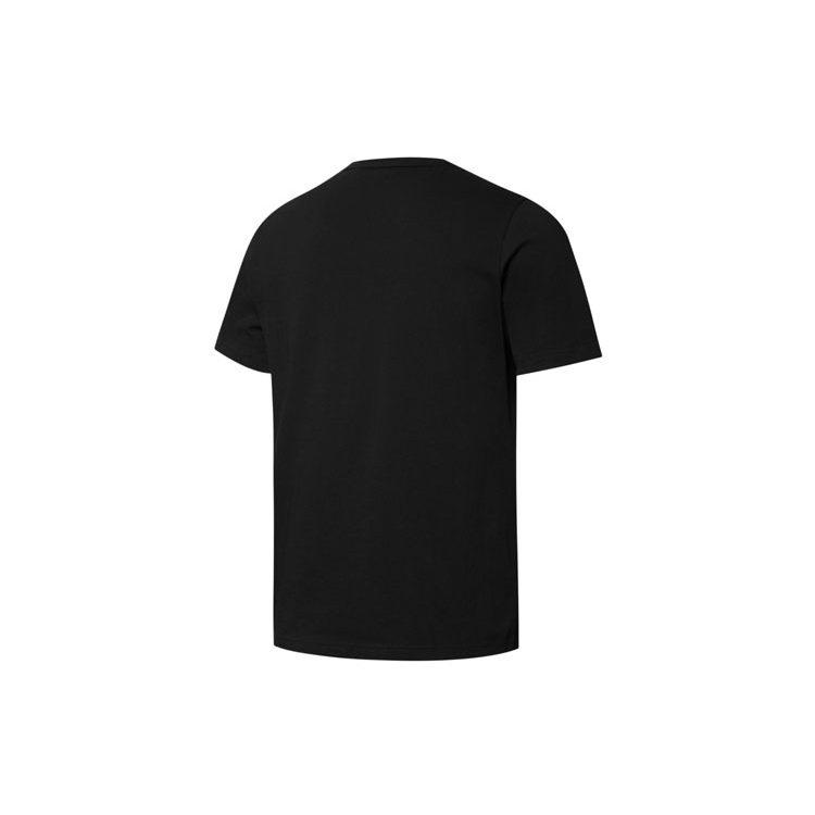 PUMA ESS T Shirts Men's Black Crew Neck Moderate 848723-01