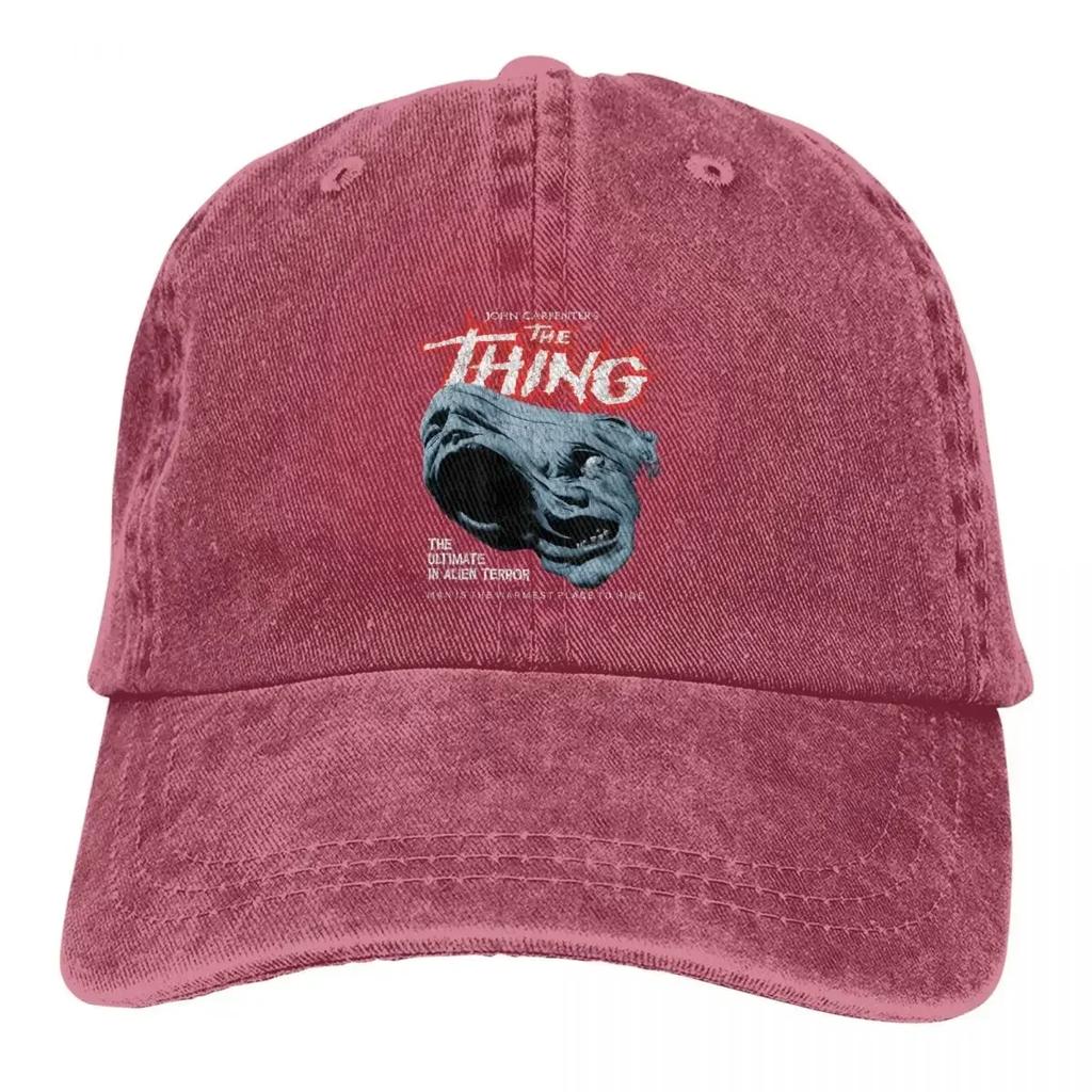 Summer Cap Sun Visor The Thing John Carpenter Horror Sci Fi Hip Hop Caps The Thing Cowboy Hat Peaked Hats