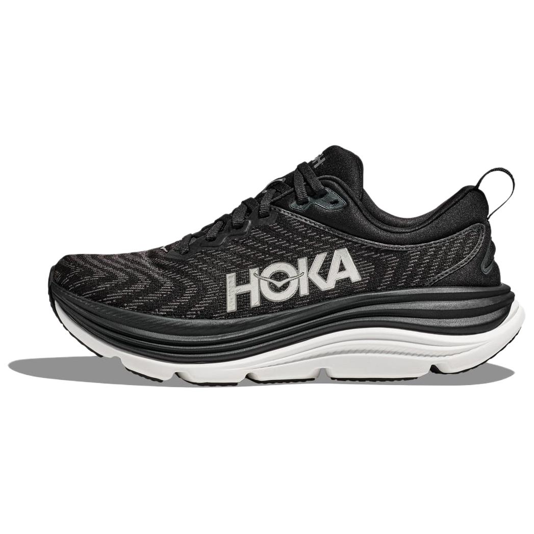 

HOKA Gaviota 5 черные белые мужские кроссовки 1127929-BWHT 42