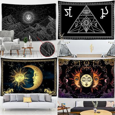 Tarot Tapestry Wall Hanging Astrology Divination Bedspread Beach Mat Witchcraft Mandalay Hippie Mandala Brugeria