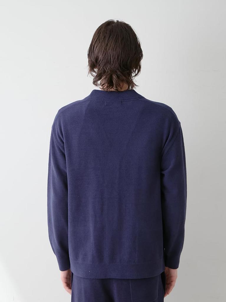 Gelato Pique HOMMEsleeping cat JQD Cardigan PMNT254951 NVY L Men's