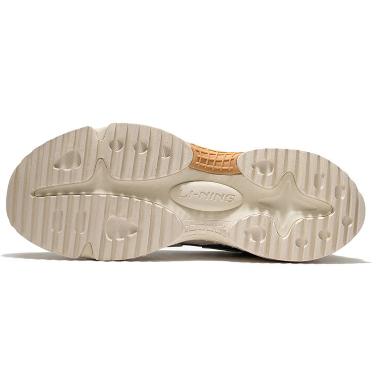 Li Ning Yue Chuan Shock Absorbing Non-Slip Wear-Resistant Low-Top Sports Casual Shoes Men Sneakers Gray AGCS089-1