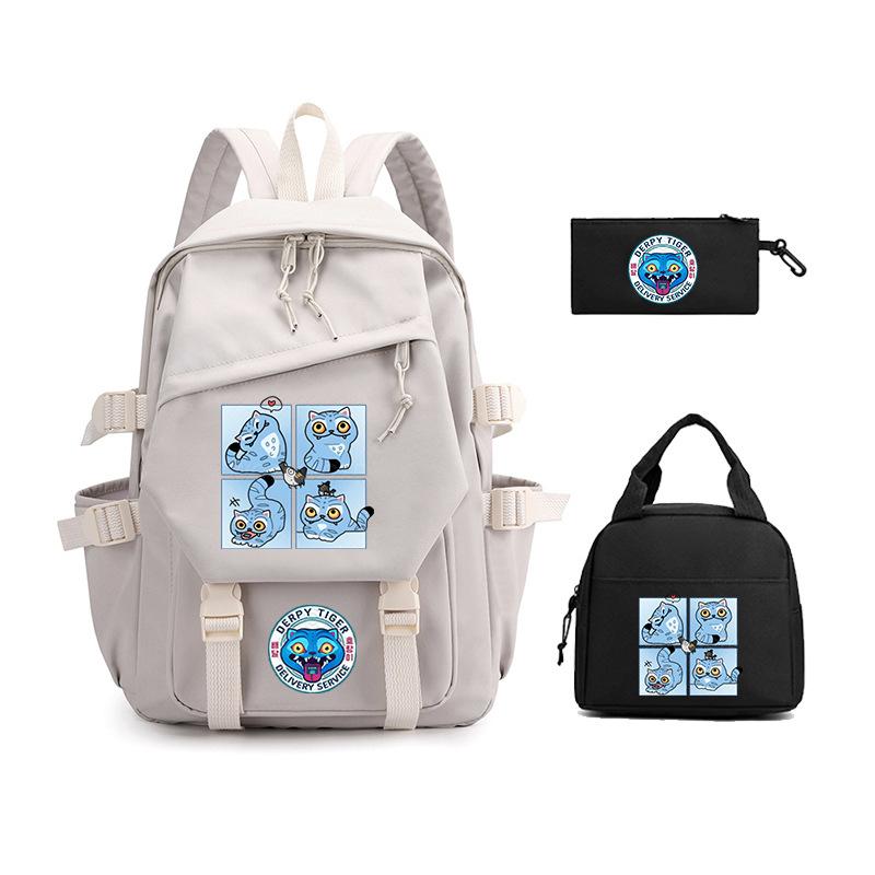 

Demon Hunter Girl Group has the same peripheral cartoon printing children s backpack lightweight primary and secondary school schoolbag No specification