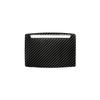 Carbon Fiber Cup Holder Panel Cover Sticker for A6 S6 A7 C7 2012-2018 Center Console Sporty Interior Trim Protection