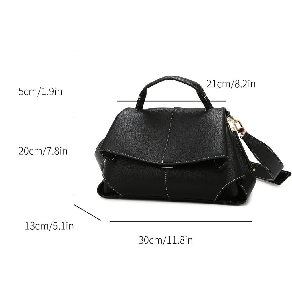 Crossbody Bag, New Niche Handbag, High-end and Versatile Commuting Bag, Women's Simple Large Capacity Handbag