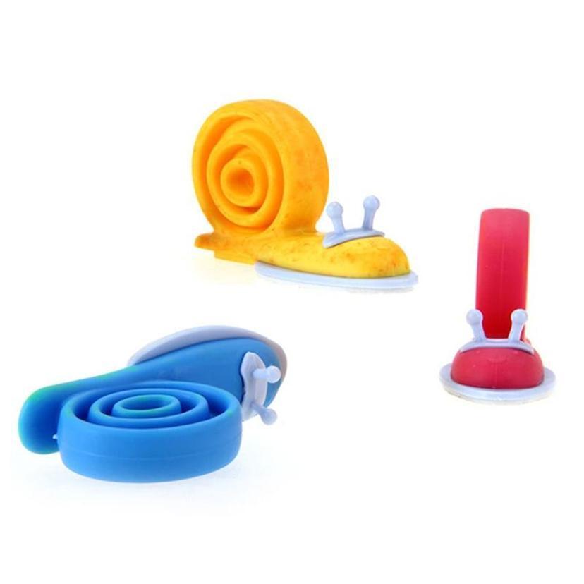 

1 Pcs Random Color Creative Home Rotatable Snail Doorstop Door Draft Stopper Baby Safety Gate Card Splines Baby Random 1 Pcs