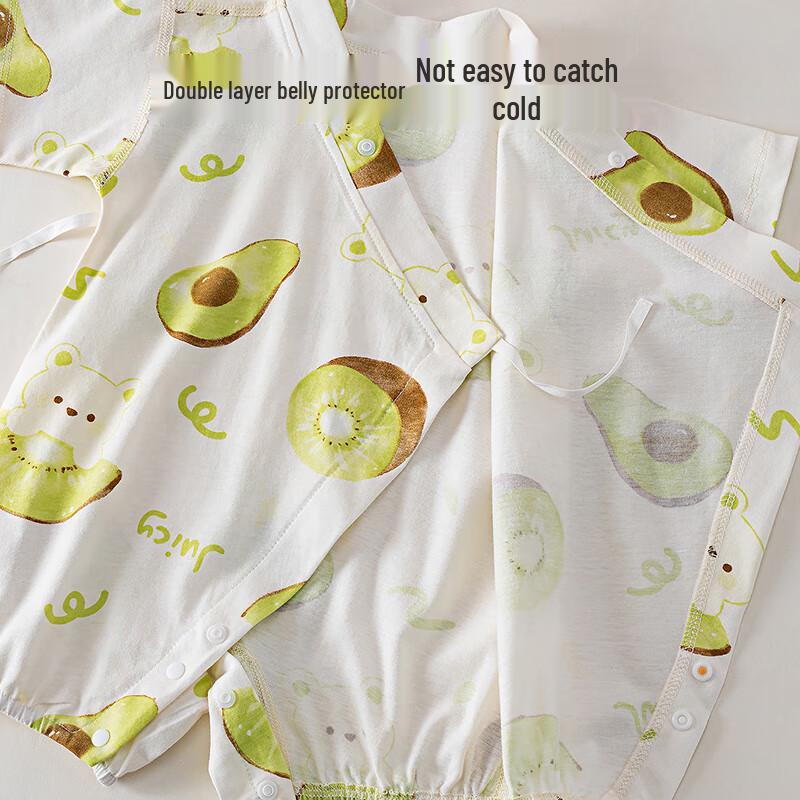 Shubeiyi 2-Piece Newborn Baby Short Sleeve Romper Set