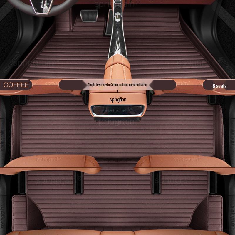 AITO M5 Ultra M7 Pro M8 Max M9 Electric Leather Car Floor Mats