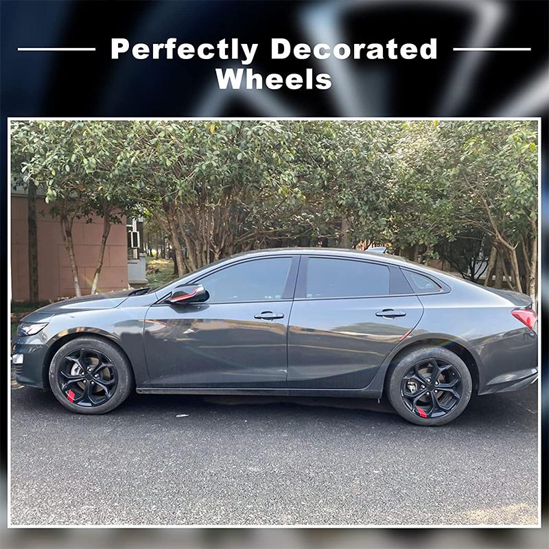 4 ks reflexní samolepky na ráfky kol auta vinylové stylingové samolepky Mark Stripe závodní samolepky na náboj kola auto exteriérové ​​doplňky