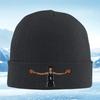 New Player Holds Basketballs Arms Outstretched Unisex Women Unisex Knitted Hat Beanie Pullover Cap Winter Thermal Warm Christmas Ou