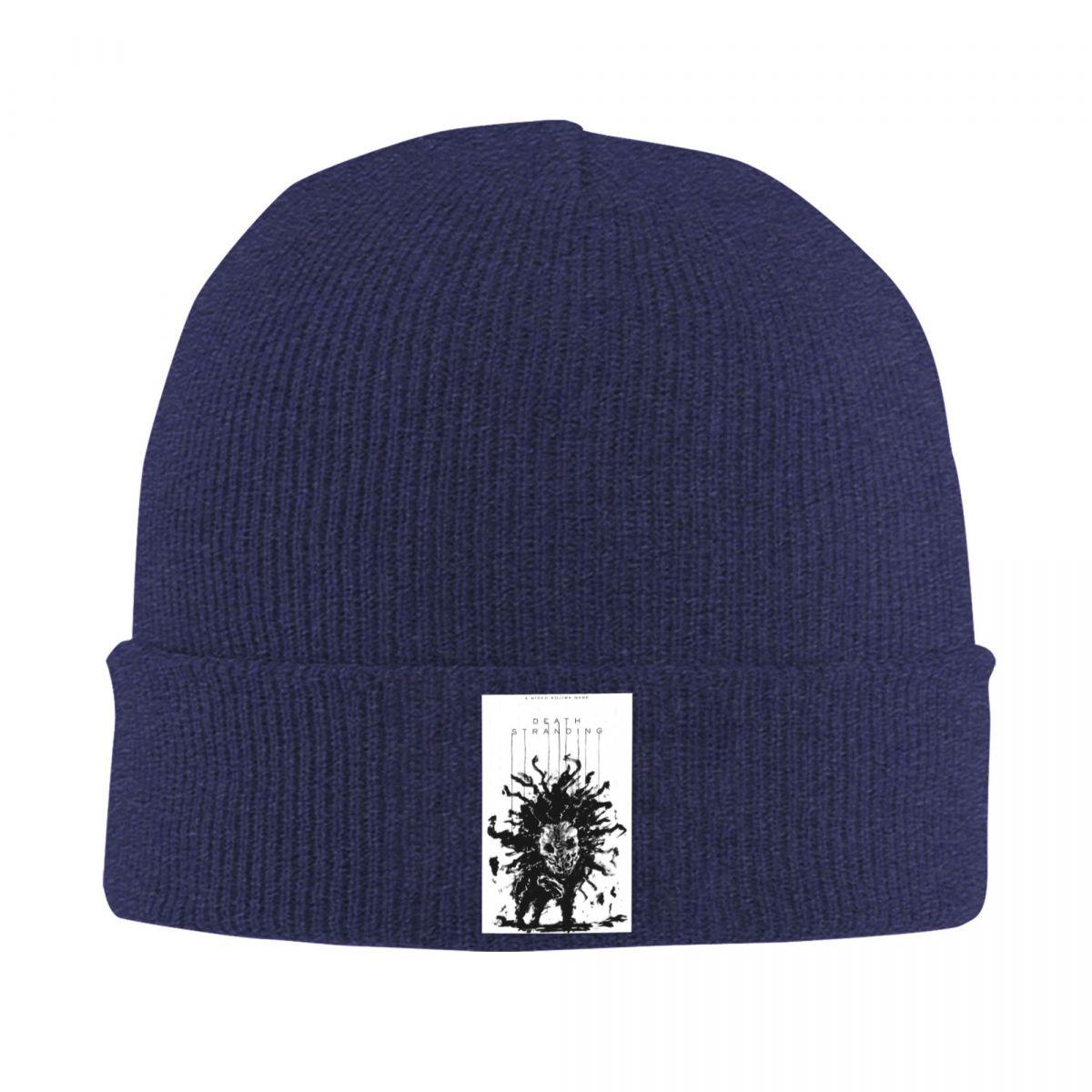 

Death Stranding Logo Warm Knitted Cap Winter Knit Bonnet Hat Skullies Beanies Hip Hop Caps for Unisex One Size