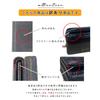 Gisele Women's Tri-fold Wallet, Compact, Small, Mini Wallet, Coin Purse, Card Slots, Large Capacity, Simple, Formal, Women's (Lamp Black)