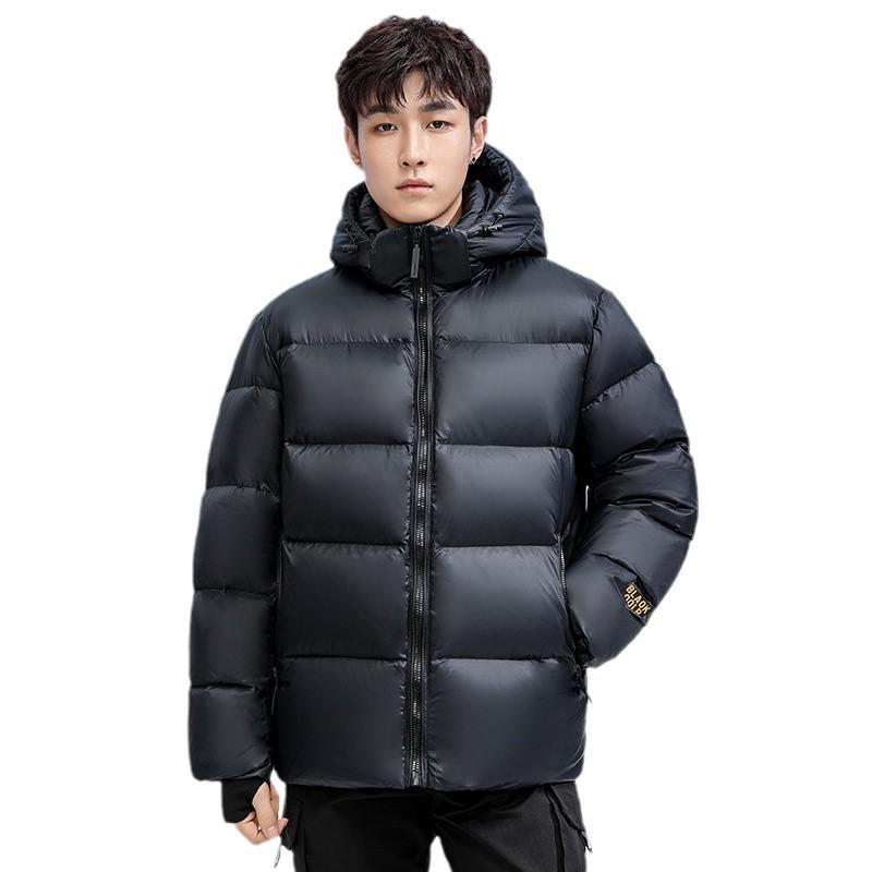 Winter Short Down Jacket for Men and Women Couples Thickened Cotton Coat