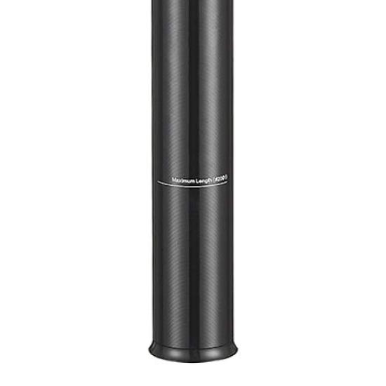 Canote KCNC Preto Leve de Alumínio 31.8x560mm Antiderrapante [Exclusivo BROMPTON]
