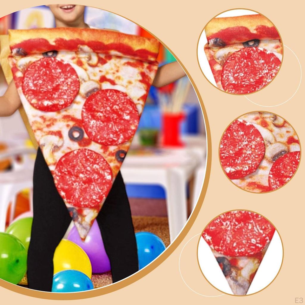 Halloween Pizza Costume Cosplay Apparel for Party Supplies Festival Carnival