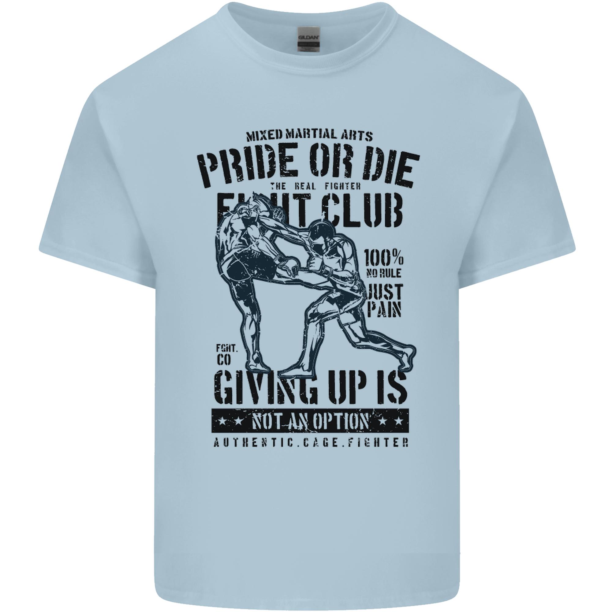 Pride MMA Muay Thai Mixed Martial Arts Unisexs Light Cotton TShirt S