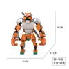 New Monster Series Assembled Handheld Table Block Children's Birthday Gifts, Handmade Puzzle Toys Kaiju No.9and No.8