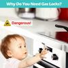 1-11PCS Stove Knob Covers for Kids Gas Stove Knob Locks Baby Safety Oven Knob Covers for Child Pet Safety Childproofing Tools