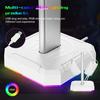 1 Set Headphone Backlight Aluminum Headphone Stand RGB Display Bracket Vertical Gaming Headset