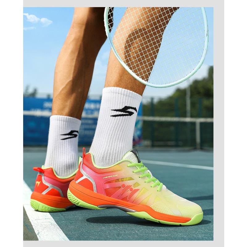 New Men's and Women's Badminton Shoes Casual and Comfortable Cushioning Rebound Light and Breathable Sports Shoes