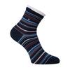 Mens Striped Ankle Socks (Pack of 2)