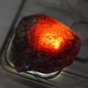 Natural Red Amber Loose Gemstone 46.85 Ct Uncut Raw Rough for Lapidary and Gem Collections
