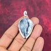 Dendrit Opal 925 Sterling Silber Anhänger, handgemachter Edelstein Schmuck Anhänger Geschenk zum Geburtstag