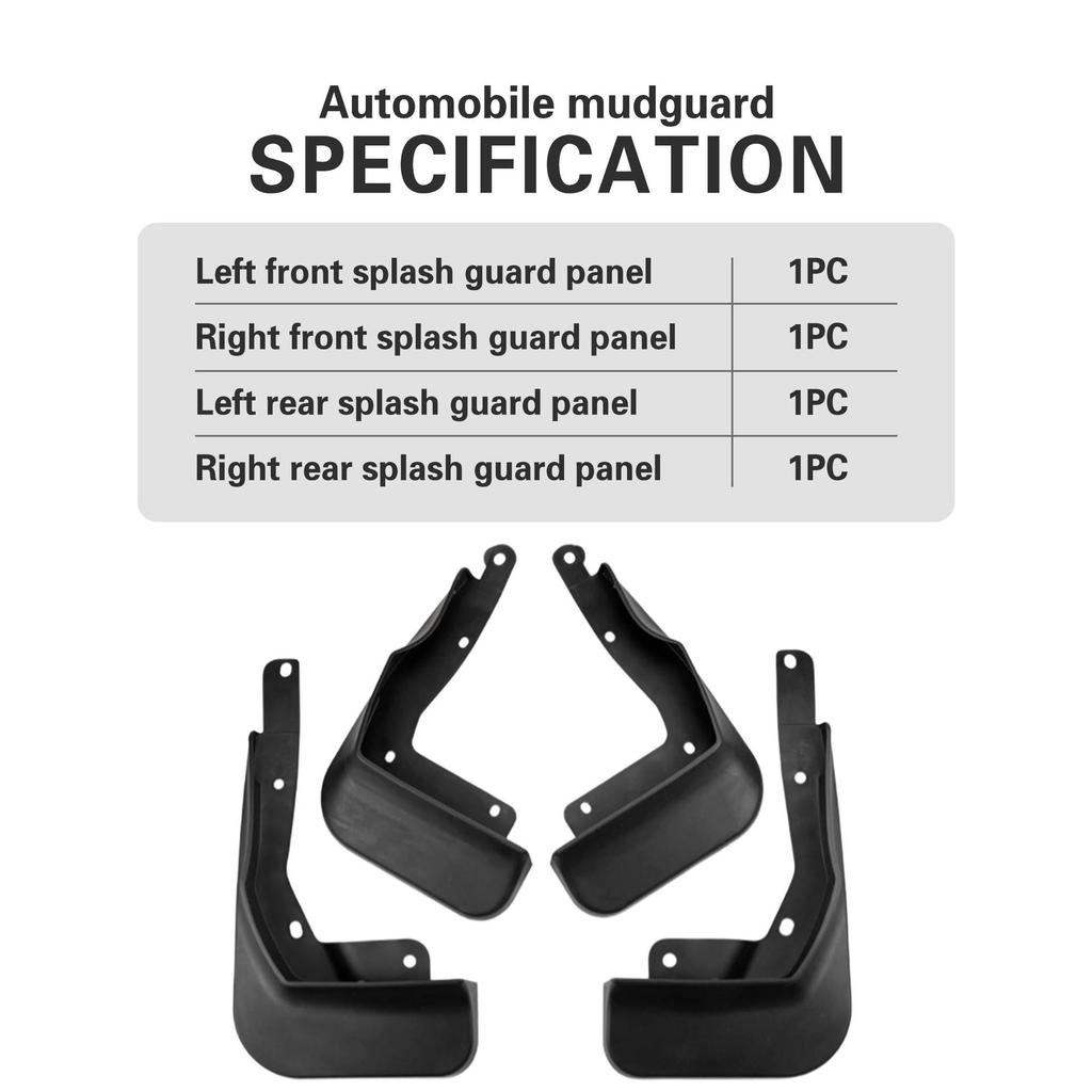 Honda Crider 2022-2023 Mud Flaps for International Trade