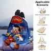 1pc, Pinocchio's Adventure Blanket - Perfect for All Seasons, Home Decor, Soft Flannel Throw Blanket - Versatile & Cozy for Bedroom, Living