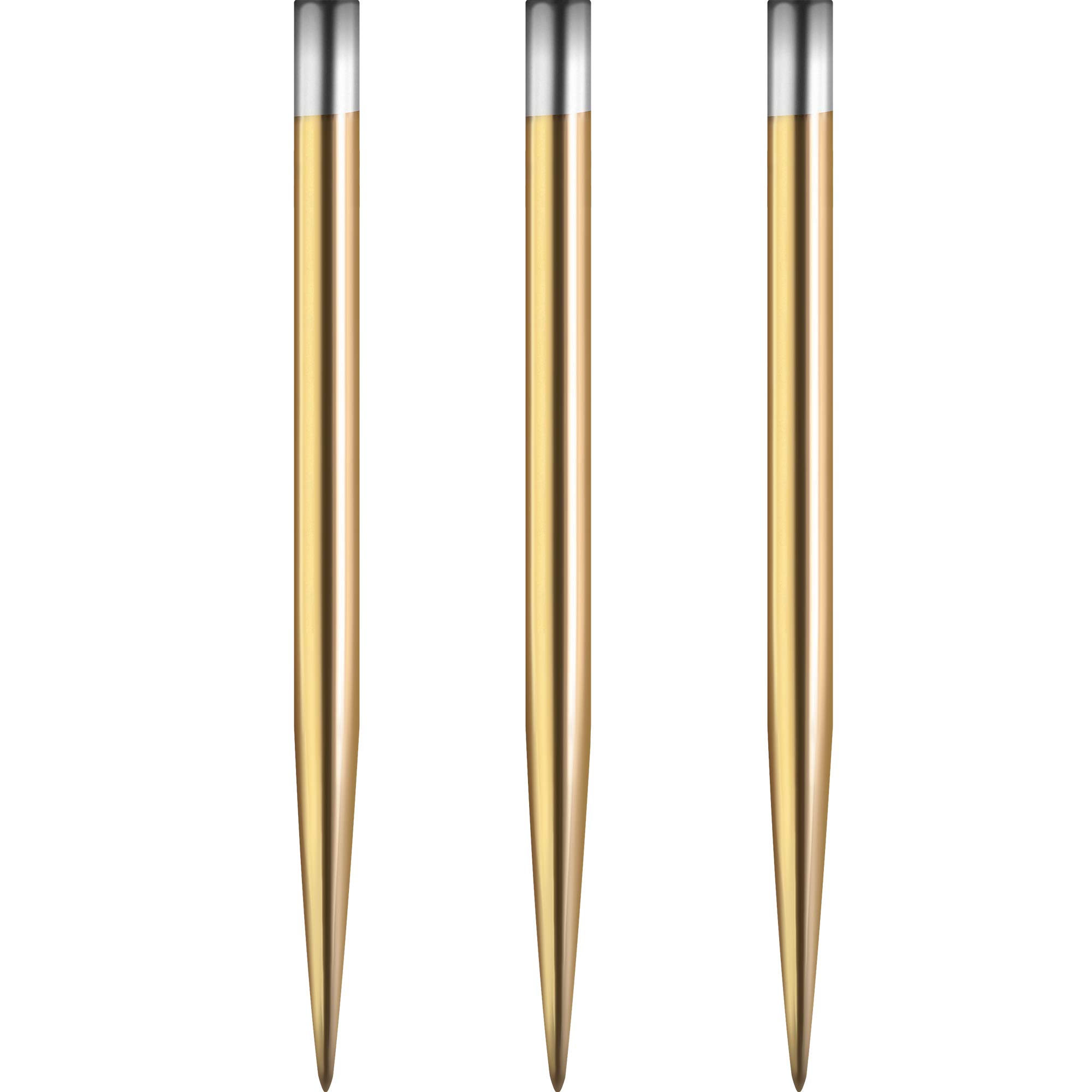 

MISSION DARTS Mission Darts Glide Dart Points Gold 38mm Darts Steel Points