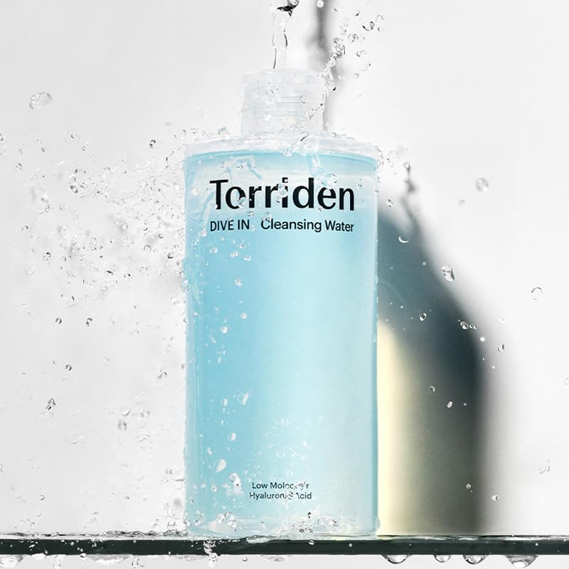 Torriden Dive-In Cleansing Water 400ml [Official/Authentic Product] Moisturizing Makeup Remover Cleansing Emulsion Hyaluronic Acid Pore Cleanser Refre