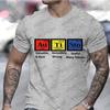 Autism Periodic Table Shirt for Men Women Clothing Autism Awareness Month T-shirts Special Education Teacher Autism Tshirt#Color