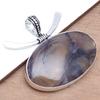 Fluorite Gemstone Handmade Women's Unisex Silver Jewelry Pendant 1.75