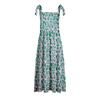 Women's Summer Fashion Tank Dress A-Line Sleeveless Casual Floral/Solid Pocket Dress