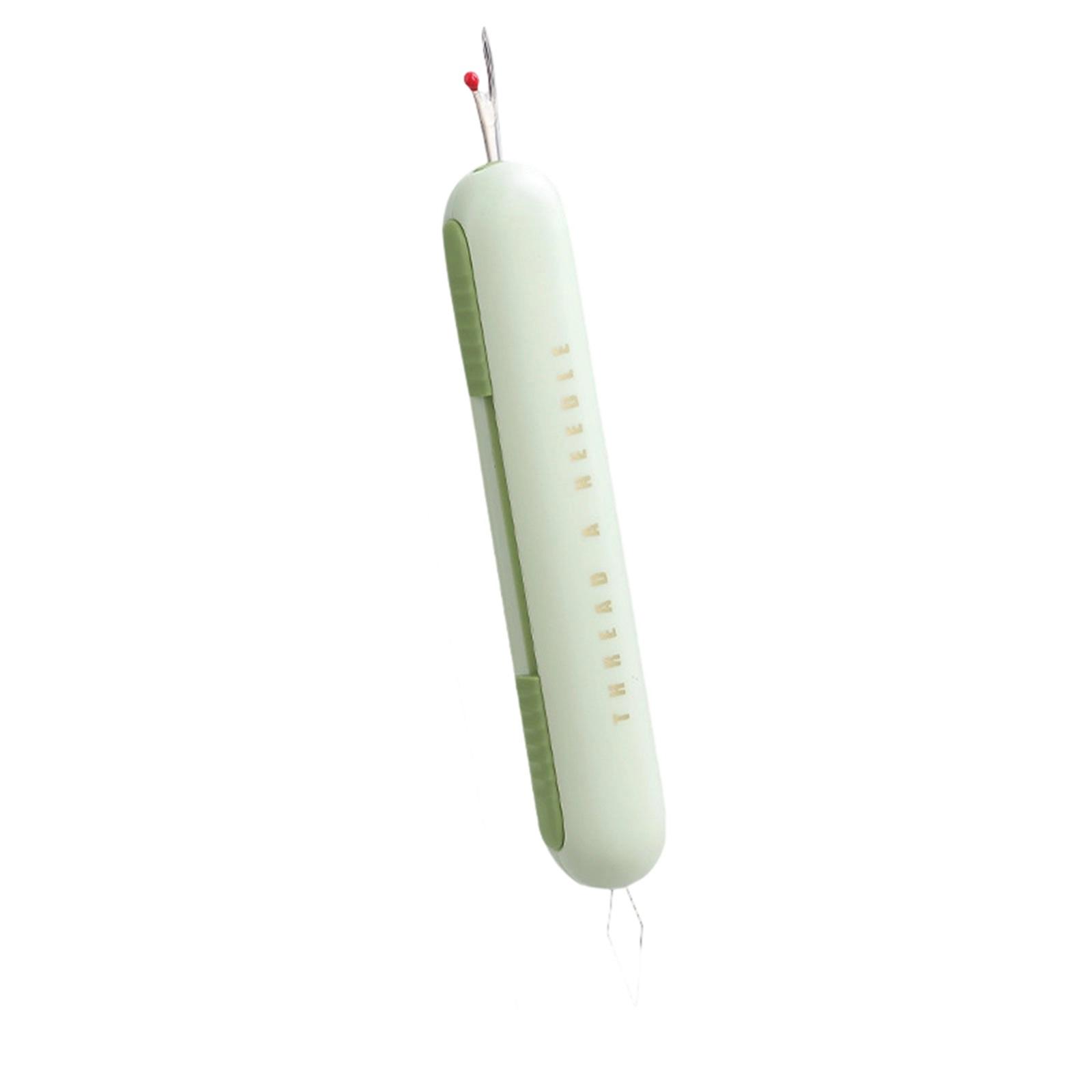 

2-in-1 Needle Threader And Seam , Portable Multifunctional Sewing Tool For Craft And Home Use One Size зелёный
