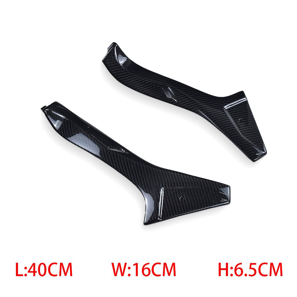 Carbon Fiber Frame Cover for Honda CBR650R (2019+): Modified 3K Dry Carbon Motorcycle Accessory