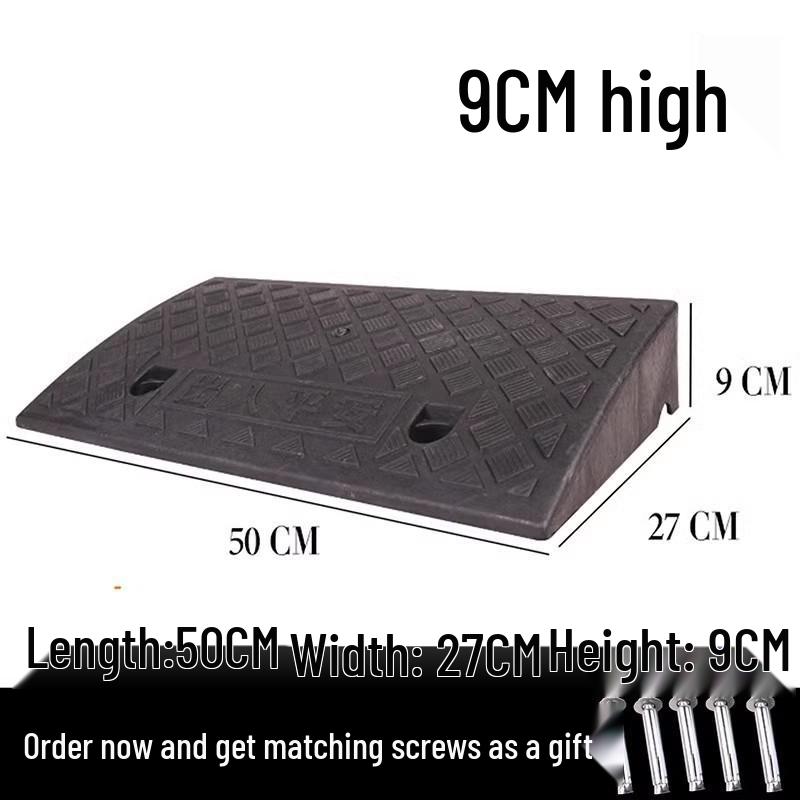 Uphill Slope Mat, Barrier-Free Ramp, Plastic Ladder, Speed Bump, Intersection Aid