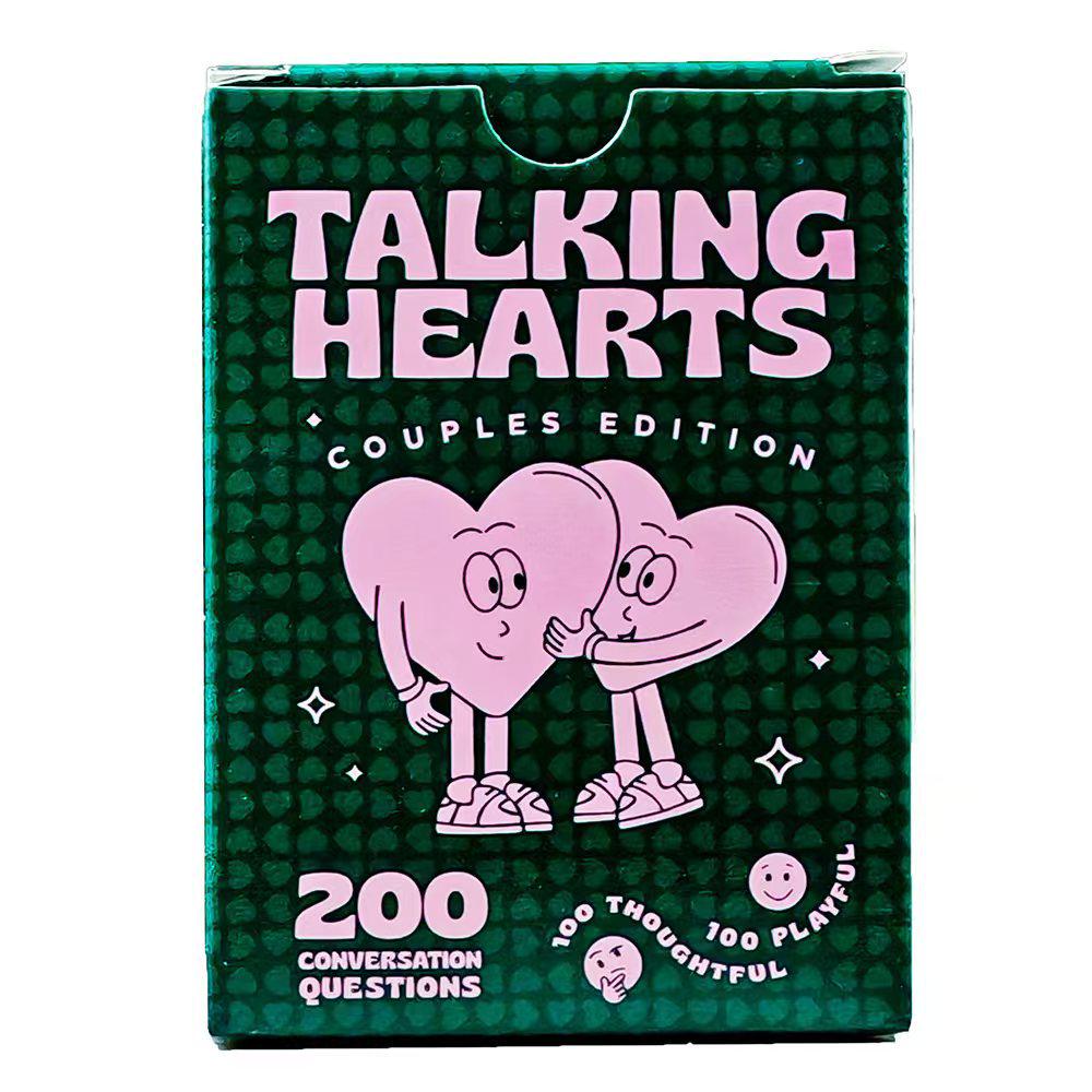 Heartfelt Conversations: English Talking Hearts Couples Edition