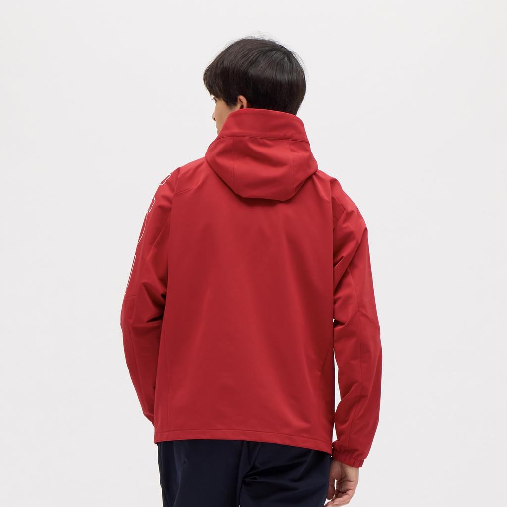 Move Sports Cross Descente HEATNAVI Softshell Hoodie Cross worn by Yuki and warm for and ST5FJK22M RD00 [ACTIVE SUITS] Jacket, Ishikawa. Comfortable,