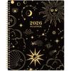 2026 Planner - 9" x 11", 2026 Calendar Planner Weekly and Monthly, from JAN. 2026 to DEC. 2026, Calendar/Planner 2026 with Tabs, Twin-Wire Binding,